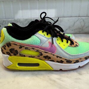 Nike Airmax leopard and neon